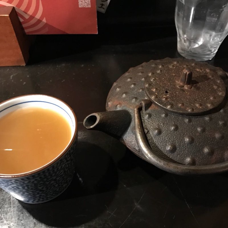 蕎麦湯(玉椿 （たまつばき）)