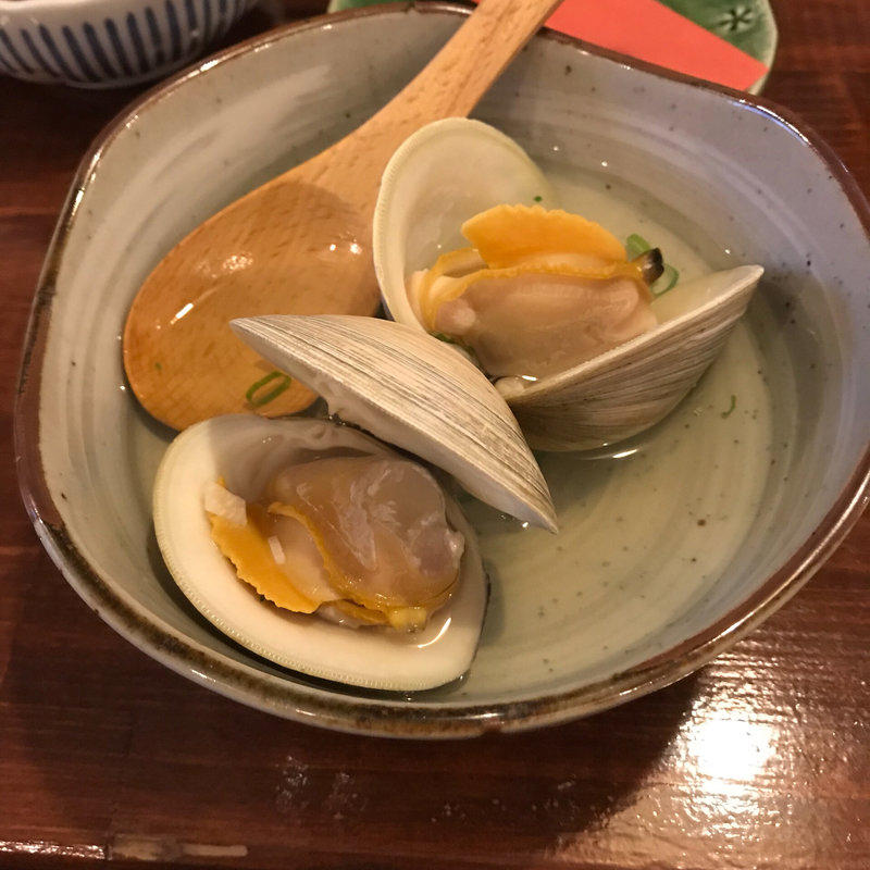 はまぐりの酒蒸し(なか屋 )