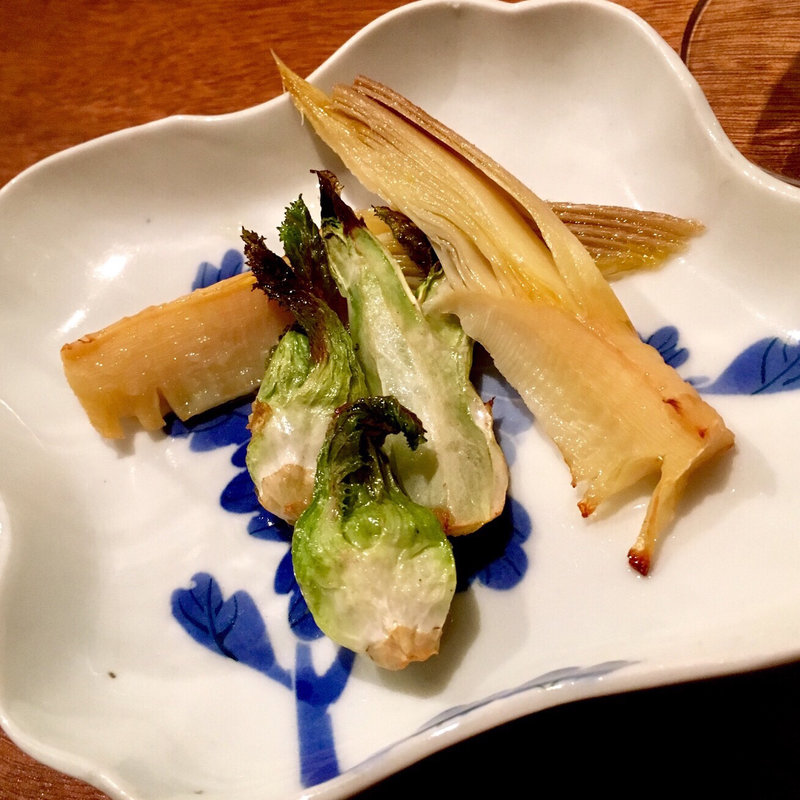 筍と蕾菜のオーブン焼(コノ花まひろ )