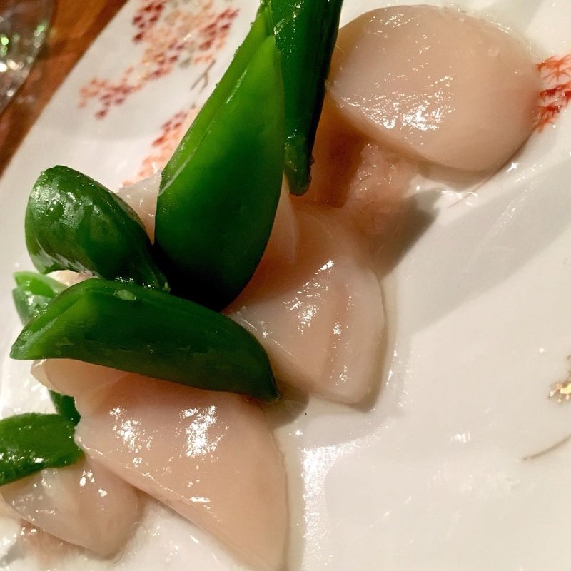 ホタテのカルパッチョ(コノ花まひろ )