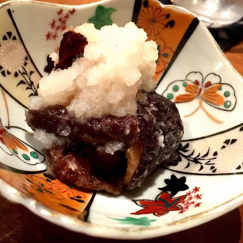 揚げ椎茸のおろし和え(コノ花まひろ )