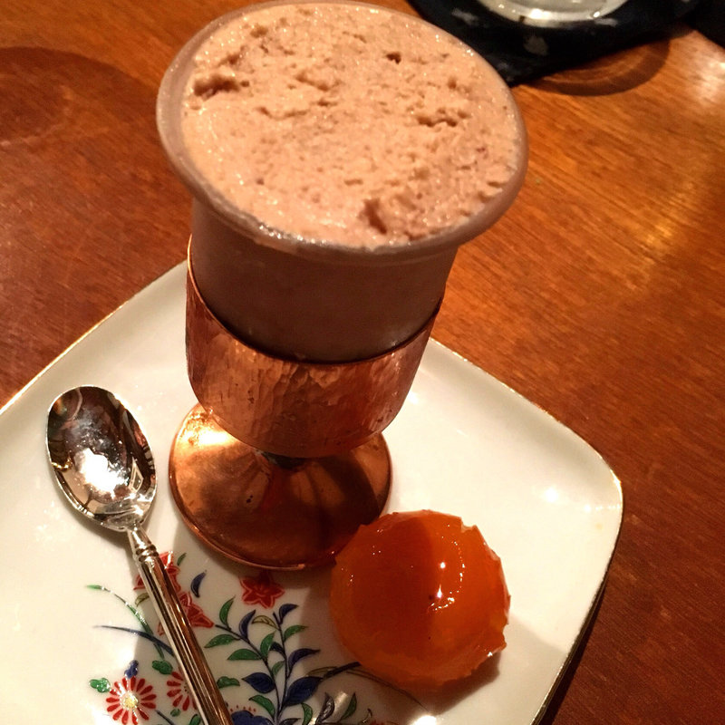 栗のジェラート 金柑の甘露煮(コノ花まひろ )