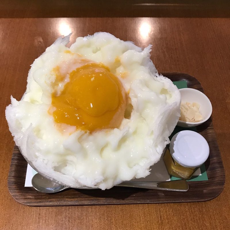 T・K・G －たまごかけ氷－(銀座のジンジャー 銀座本店)