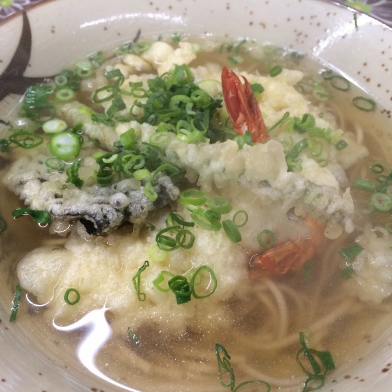 天ぷらそば(味吉)