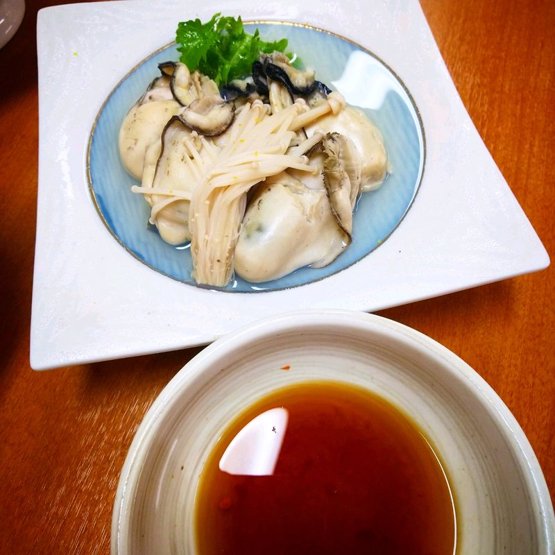 蒸し牡蠣(善作)