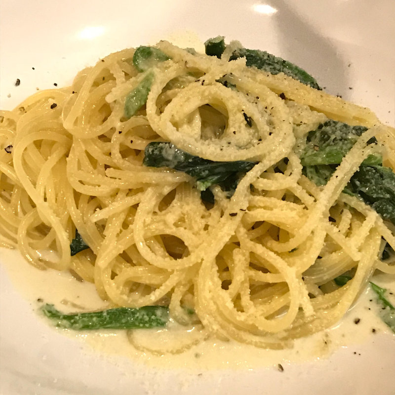 ゴルゴンゾーラのクリームパスタ(Ｔｒａｔｔｏｒｉａ　Ｌａ　Ｆｏｎｔｅ（トラットリア　ラ　フォンテ）)