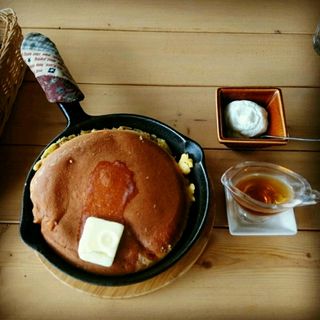 パンケーキ(ミツバチガーデン カフェ （38garden cafe）)