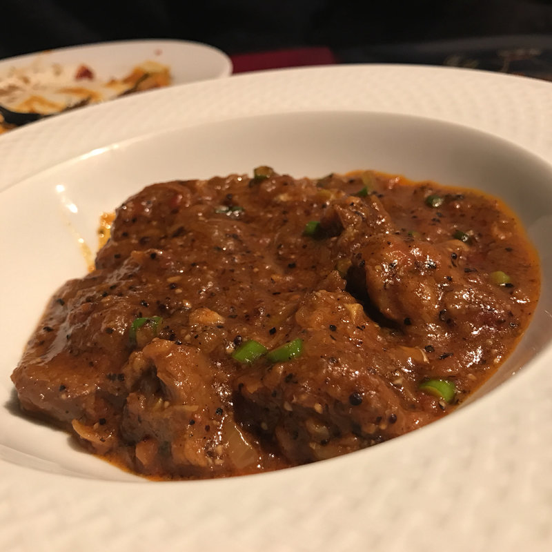 ブラックペッパーマトンカレー(ガラムマサラ)