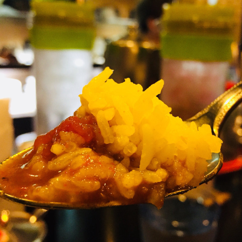 北インド風チキンカレー(カレーショップ ドュニヤ)