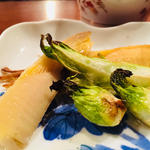 筍と蕾菜のオーブン焼(コノ花まひろ )