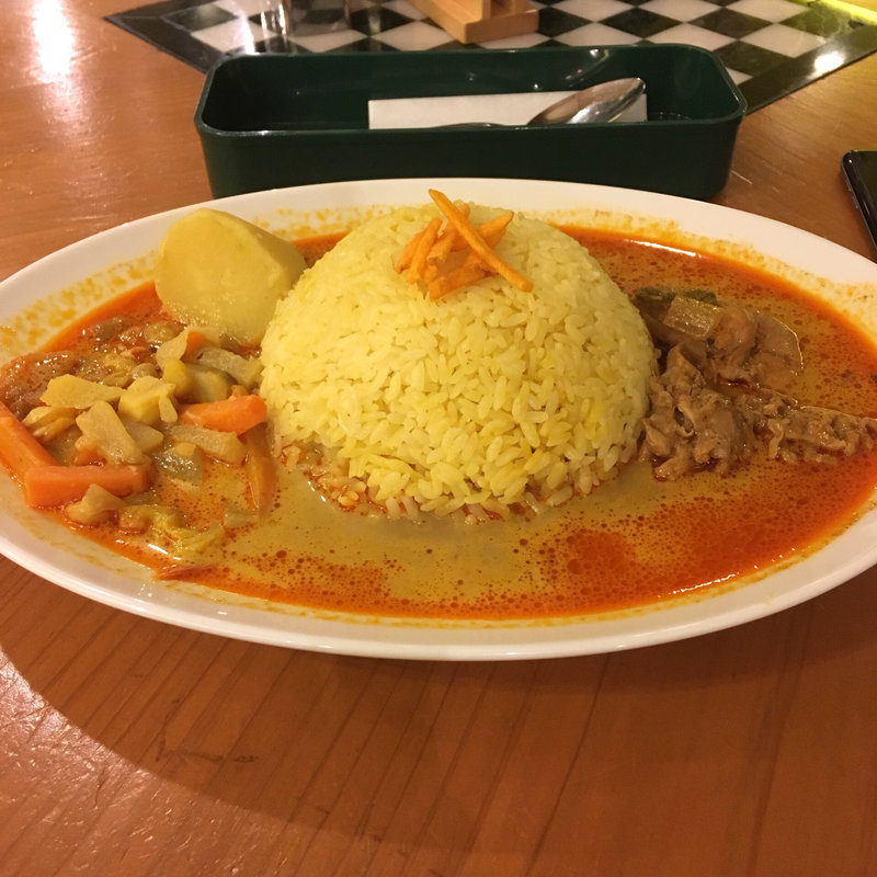 ドライカレー(不思議香菜ツナパハ+2)