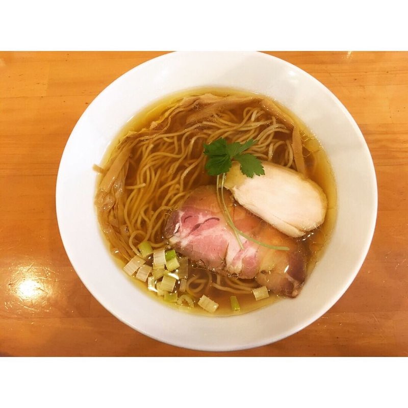 地鶏醤油らーめん(はや川)