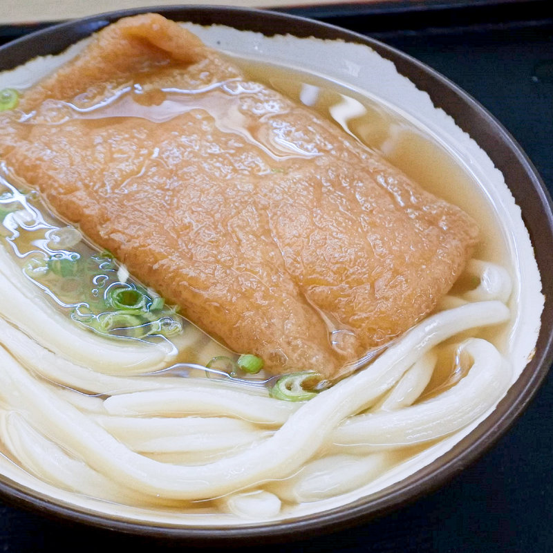 きつねうどん冷（冷かけ+お揚げ）(元匠 （げんしょう）)