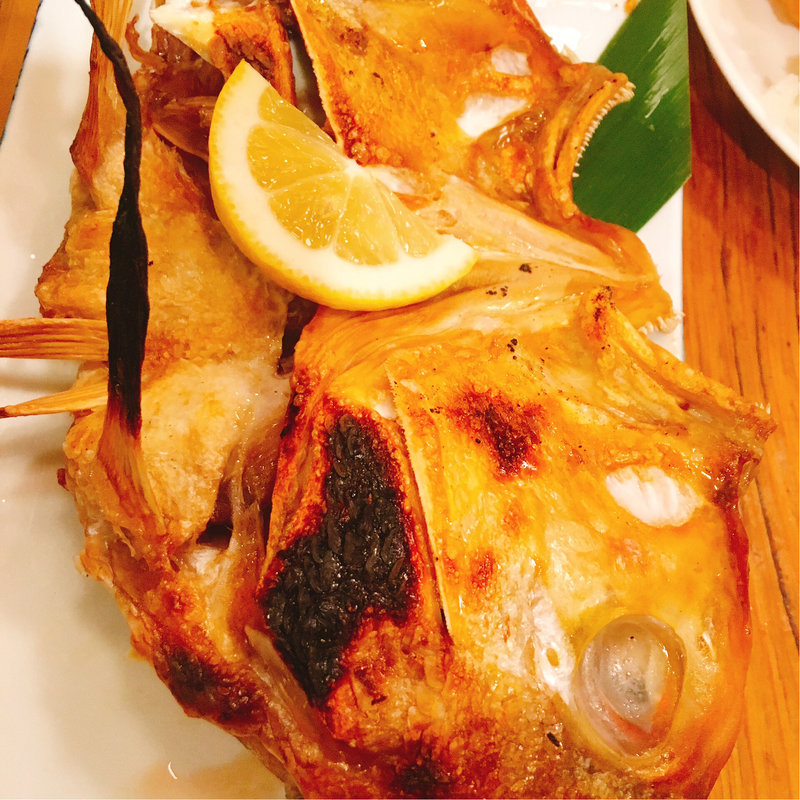 甘鯛かま焼き(魚三酒場 富岡店)