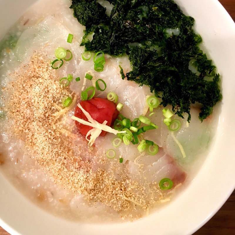 梅・あおさ入り 白身魚粥(テディアンドダディ )