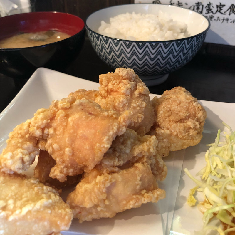 ゆず胡椒からあげ定食(ジョニーのからあげ 岸和田春木店)