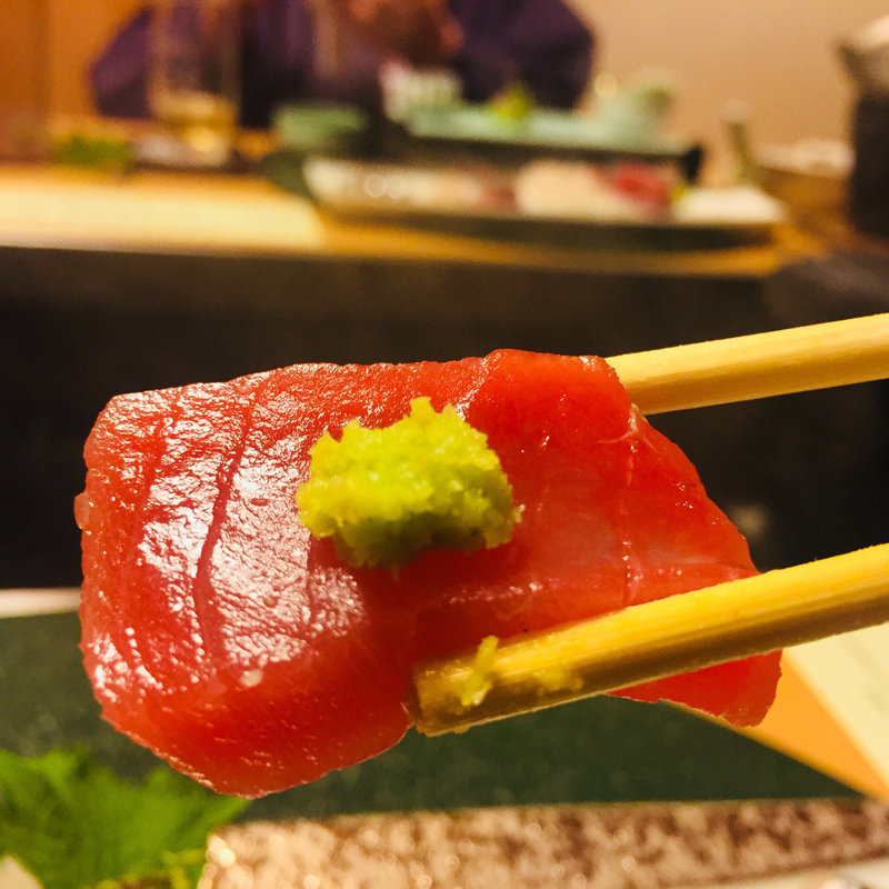 屋久島産黒鮪のお造り(旅館吟松 )