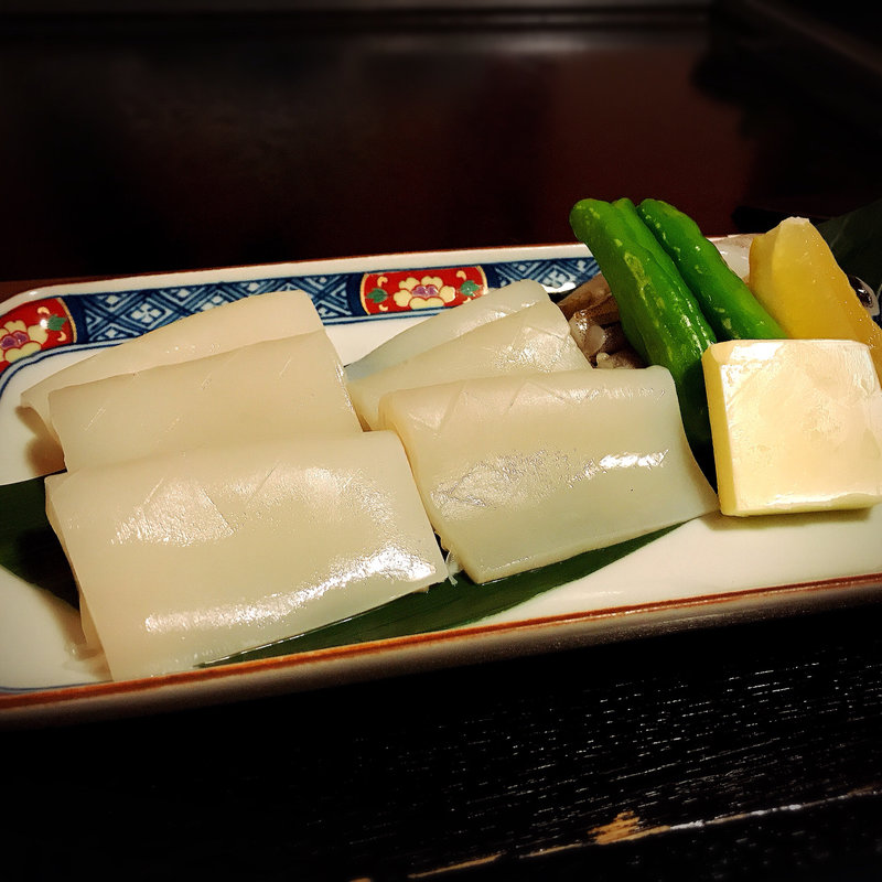 生いかのバター焼き(すずめの御宿 （すずめのおやど）)