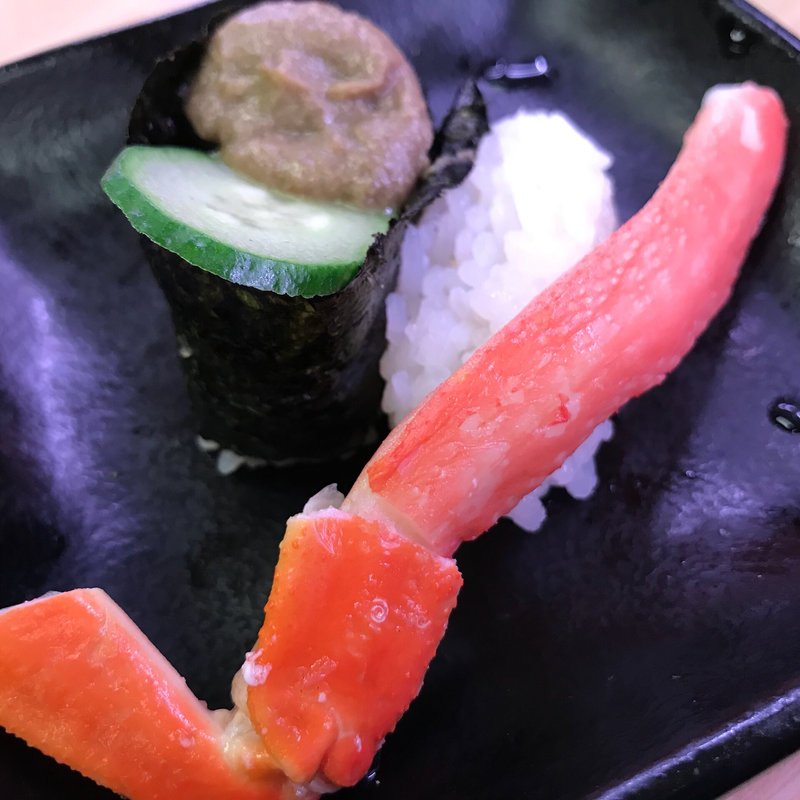 ズワイカニとかにみそ(スシロー 山科店 （【旧店名】あきんど）)