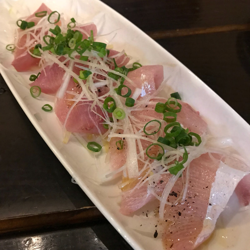 ブリのカルパッチョ(Agree)