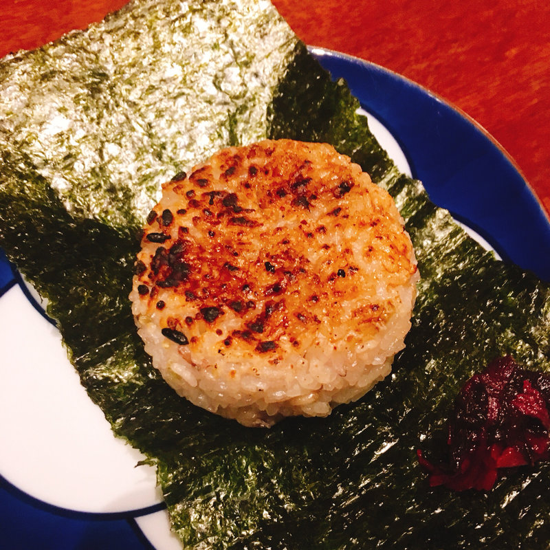 焼きおにぎり(やきとり 嶋家)