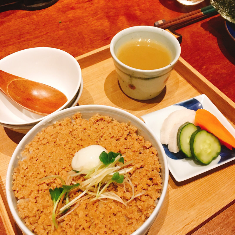 そぼろ丼(やきとり 嶋家)