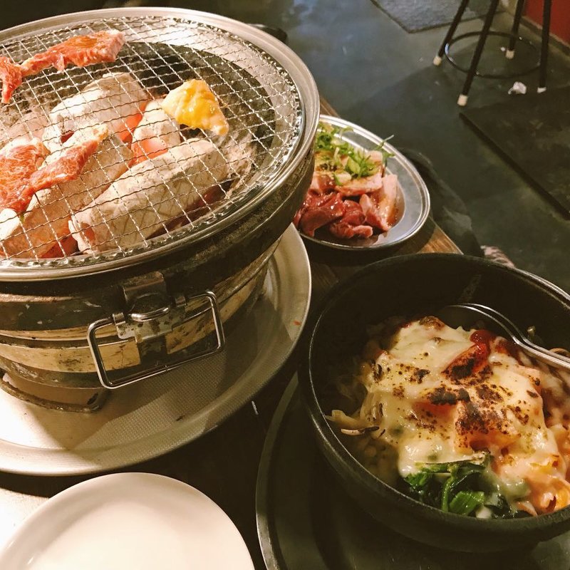 カルビ定食(炭火焼肉 明昇苑 （炭火焼肉 メイショウエン）)