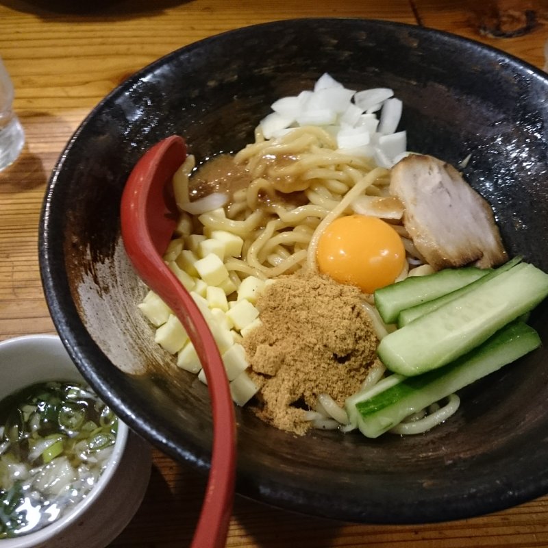 まぜそば （ スープ付き ）(ラーメン武藤製麺所・竹ノ塚（昼）/MUTO RAMEN BAR（夜）)