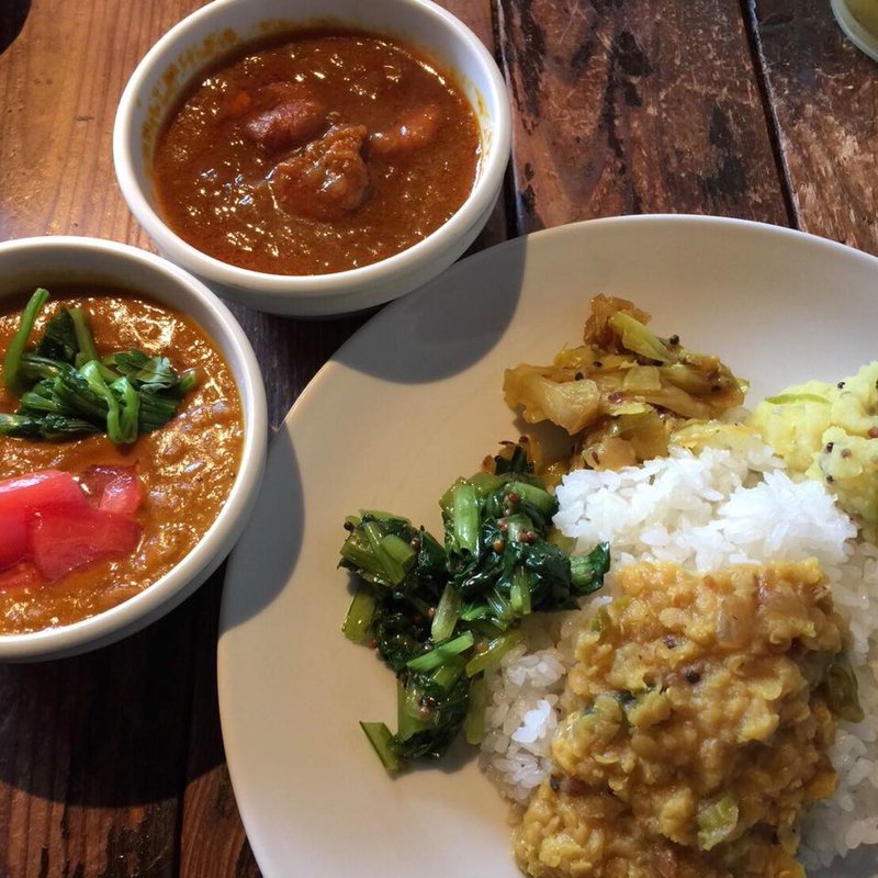 選べる2種のカレーランチ(スパイスカフェ （SPICE Cafe）)