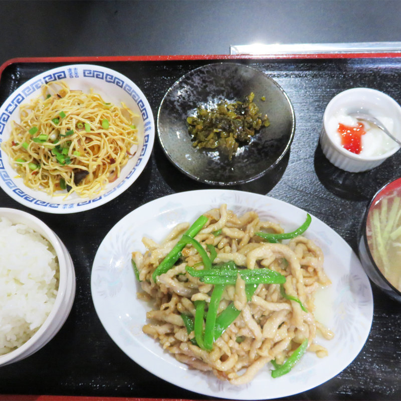 チンジャオロース定食(好運来)