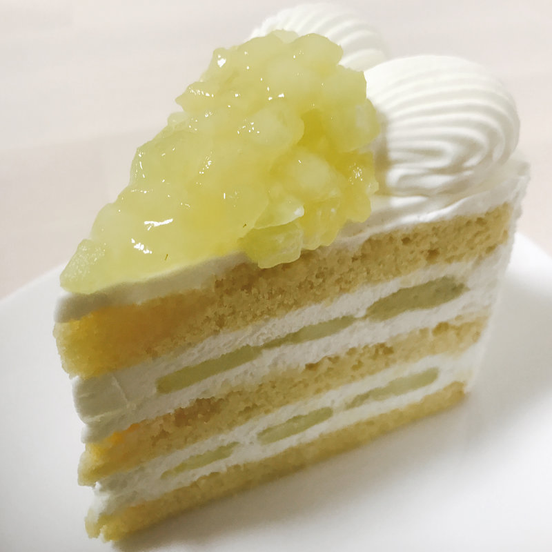 スーパーメロンショートケーキ(ピエール・エルメ・パリ ホテルニューオータニ店)