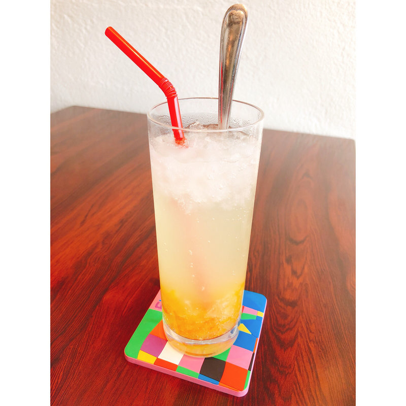 柚子ソーダ(カフェ ルーチェ はなみずき )