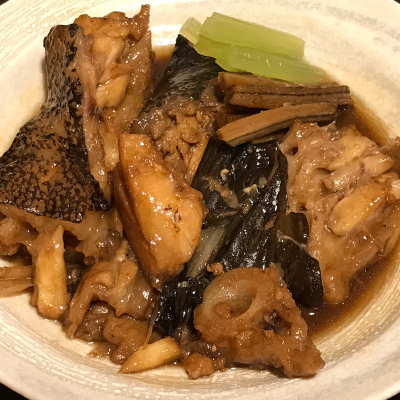 アブラボウズあら炊き(和彩酒処 伊織)