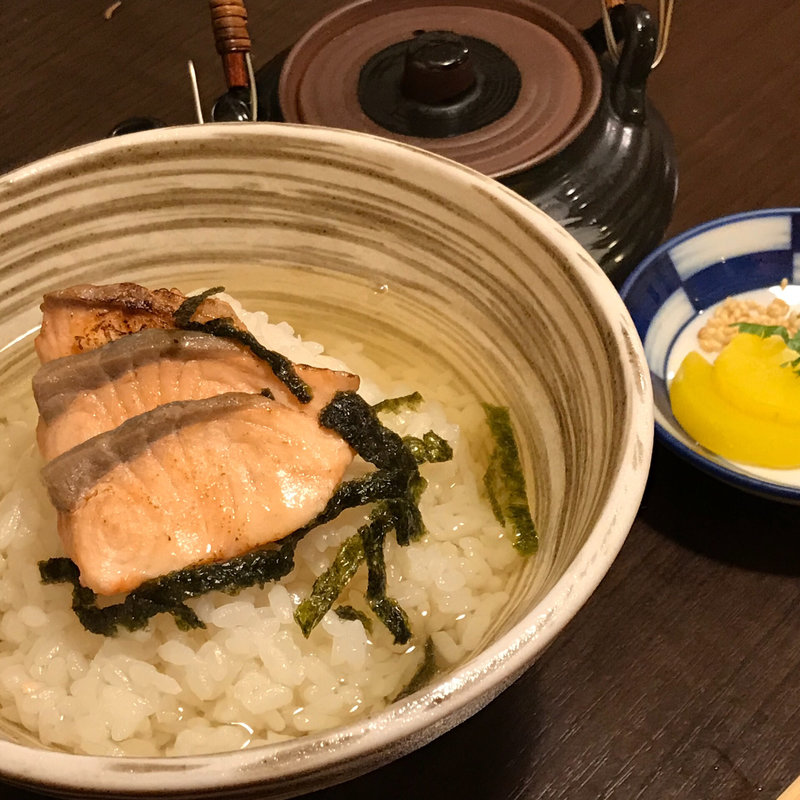 出汁茶漬け 鮭(和彩酒処 伊織)