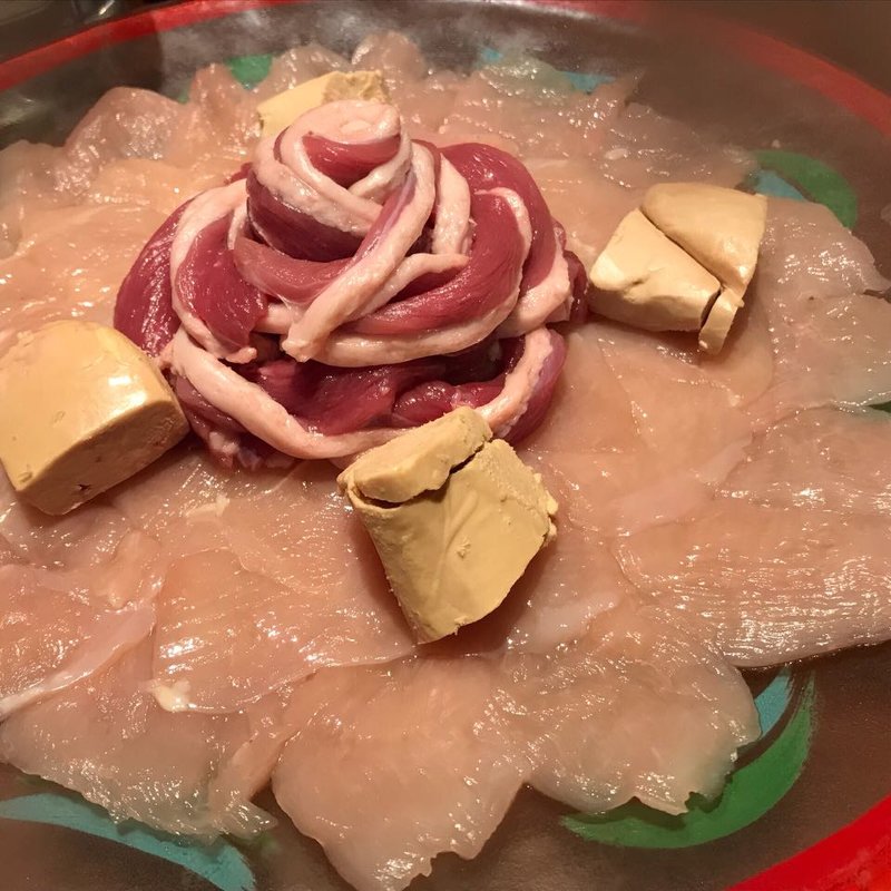 フォアグラ鶏しゃぶ(BIRD MARKET ガストロ酒場 ねぎま)