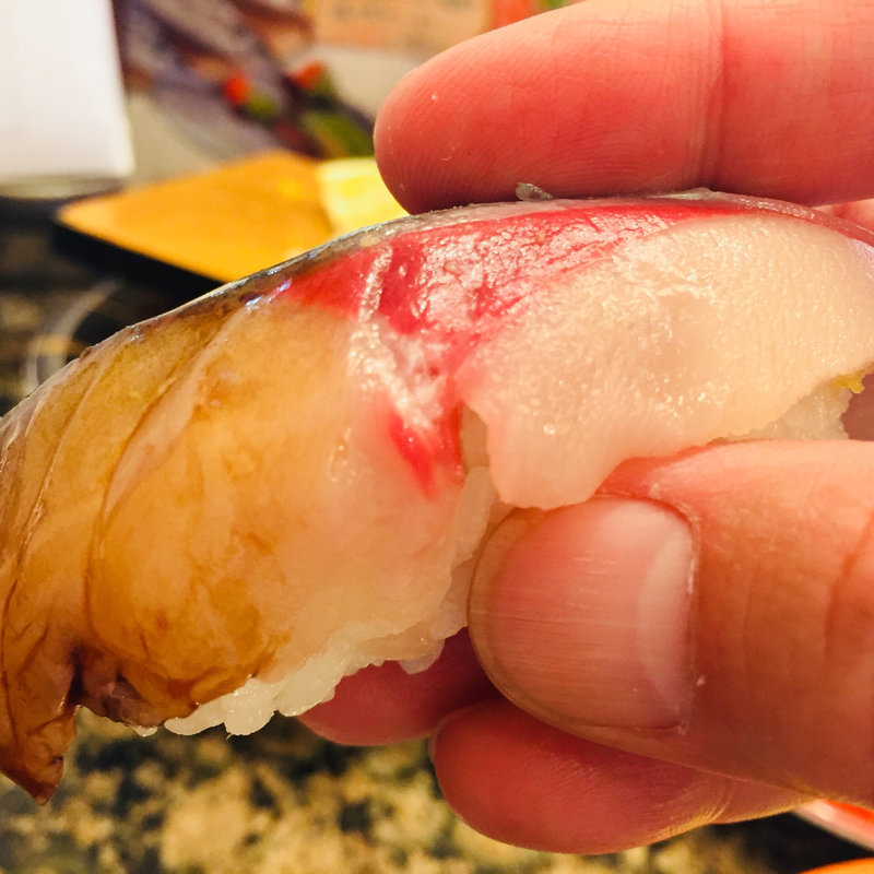 生サバの握り鮨(寿しまどか 慈眼寺店 )