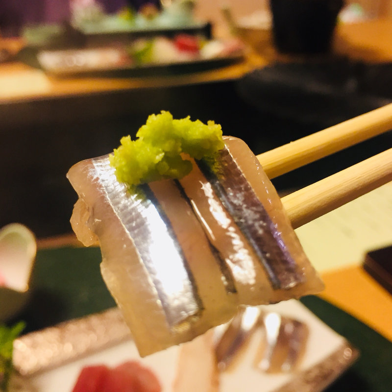 きびなごのお造り(旅館吟松 )