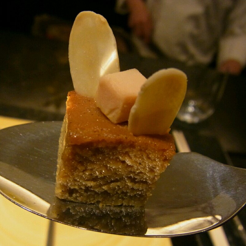 フォアグラとバナナのプリン(祇園 呂色)