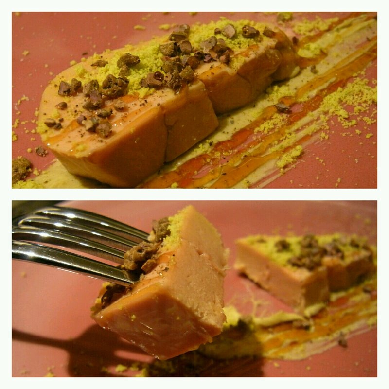 フォアグラ低温調理ピスタチオソース(祇園 呂色)