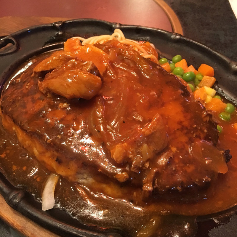 ジャンボハンバーグランチ(キッチンあさま)