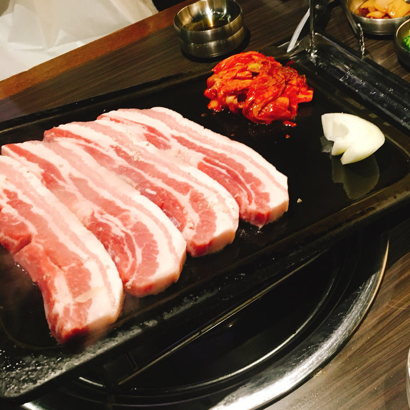 生サムギョプサル（1人前）(200g)(プングム 新大久保本店)