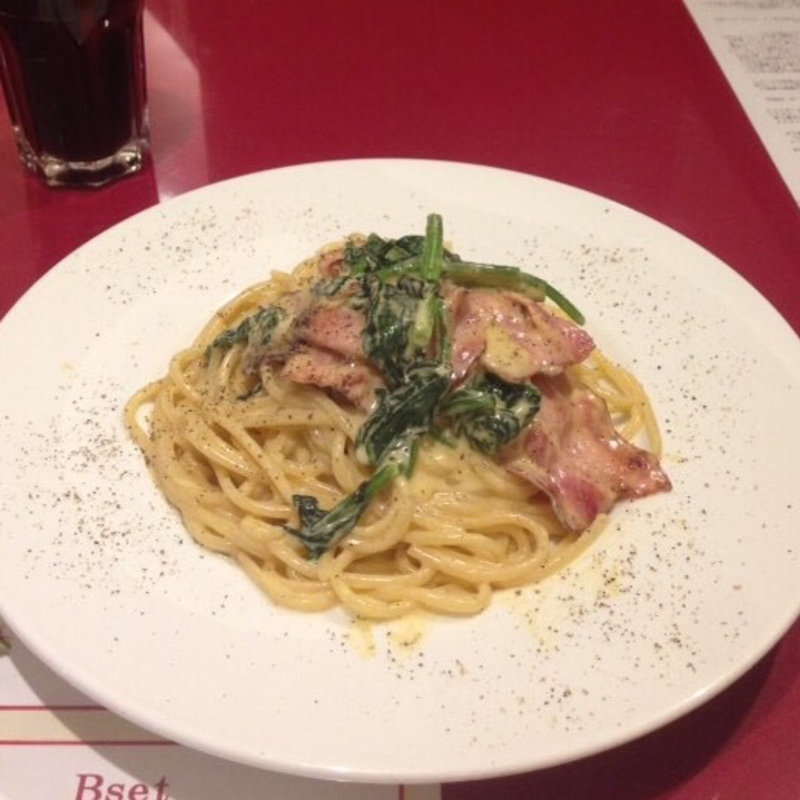 カルボナーラ(壁の穴 茨木ロサヴィア店)