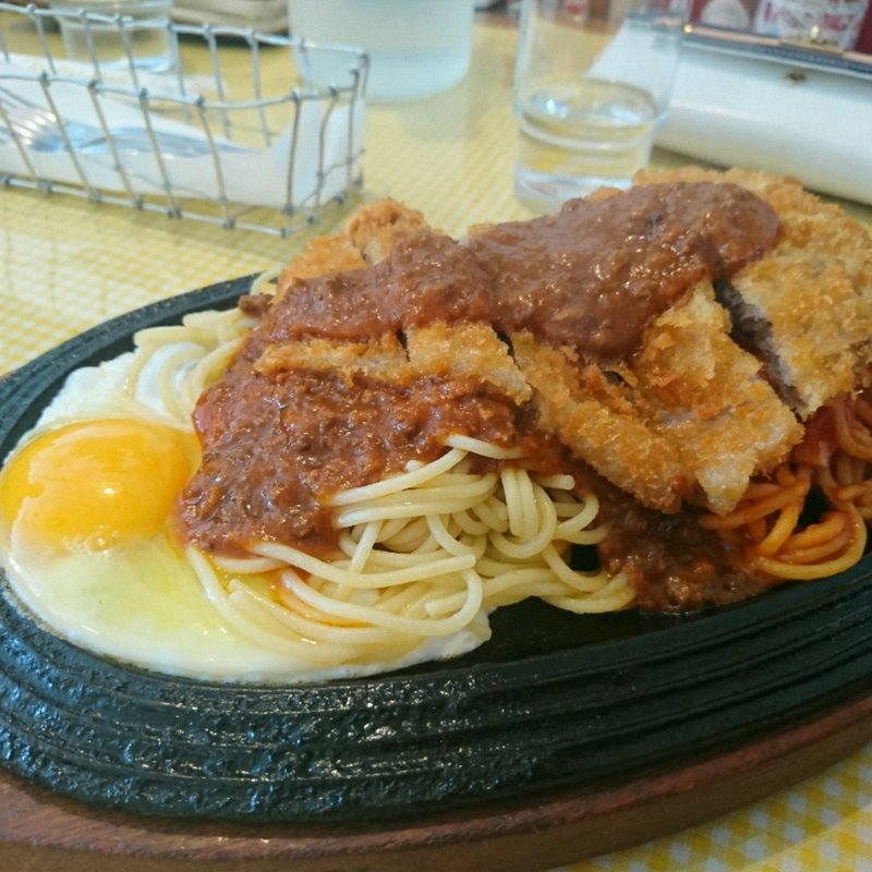 ハーフ&ハーフ(カツトッピング)(サンジュリアン)