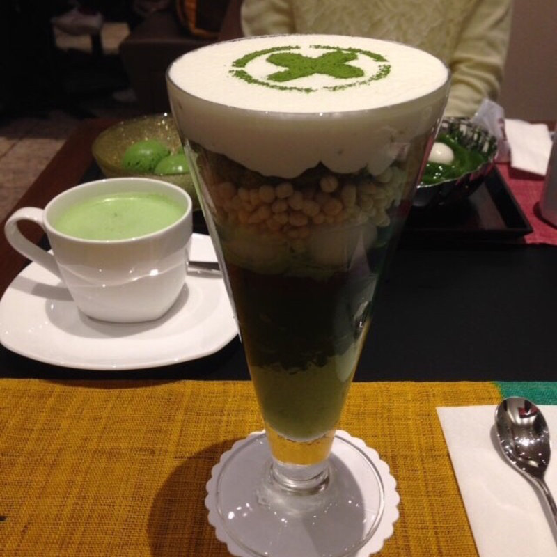 まるごとパフェ(中村藤吉京都駅店)