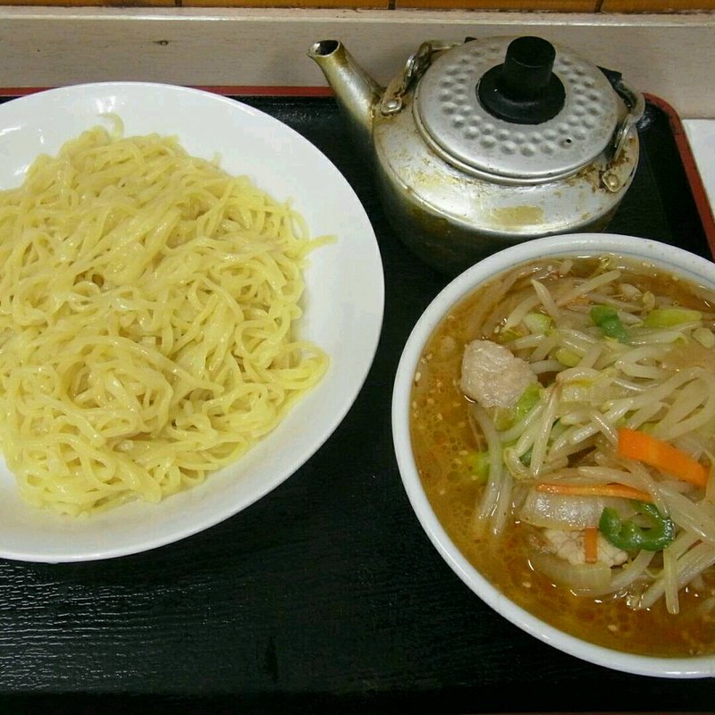 野菜ツケソバ(醤油)(中華そば 丸龍)