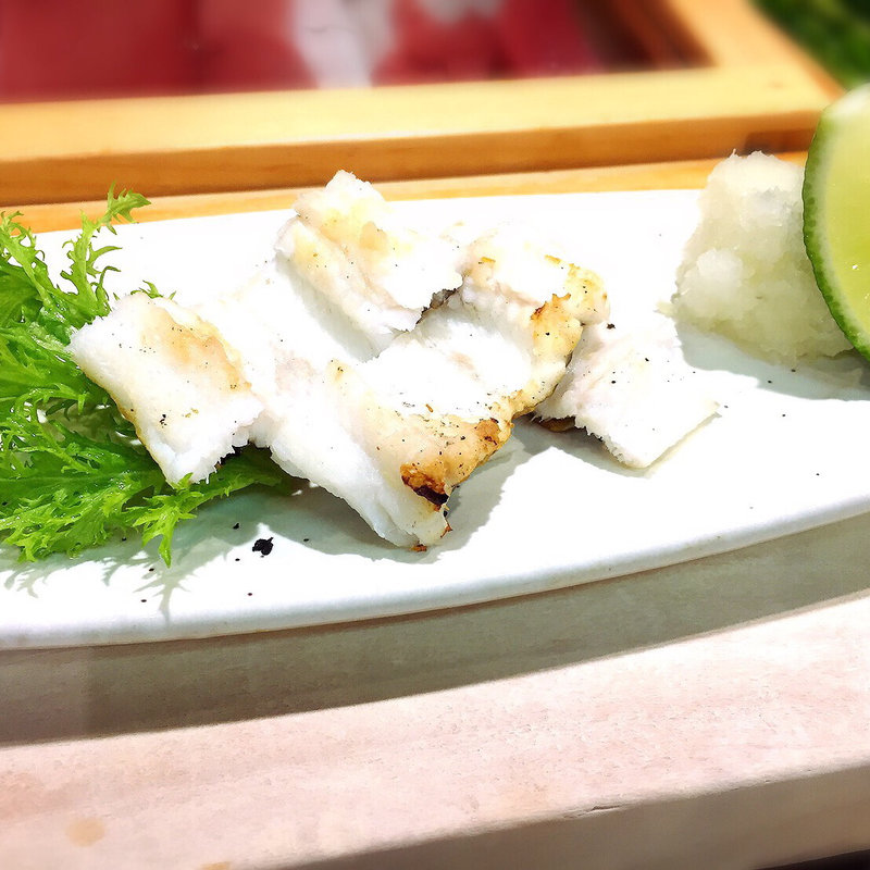 穴子の白焼き(築地虎杖 別館 （ツキジイタドリ ベッカン）)