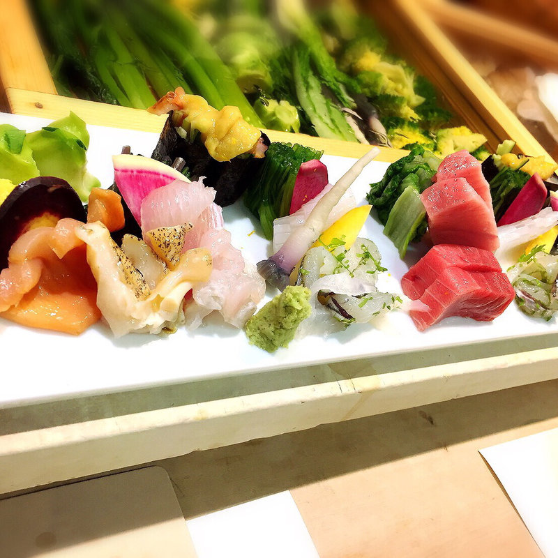 お刺身盛り合わせ(築地虎杖 別館 （ツキジイタドリ ベッカン）)