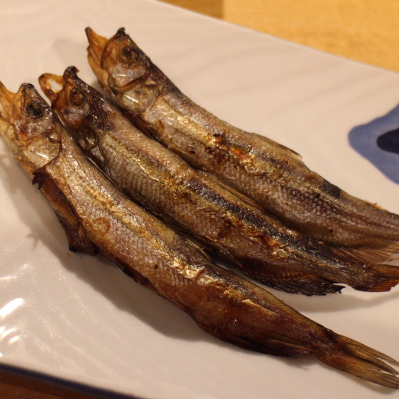 炙りししゃも(釧路 炉端ダイニング ファミリー)