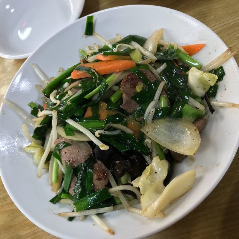 ニラレバ炒め(二葉 )