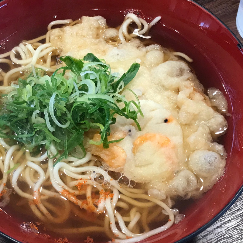 駅そば天ぷら 大盛(えきそば在来線下り店)